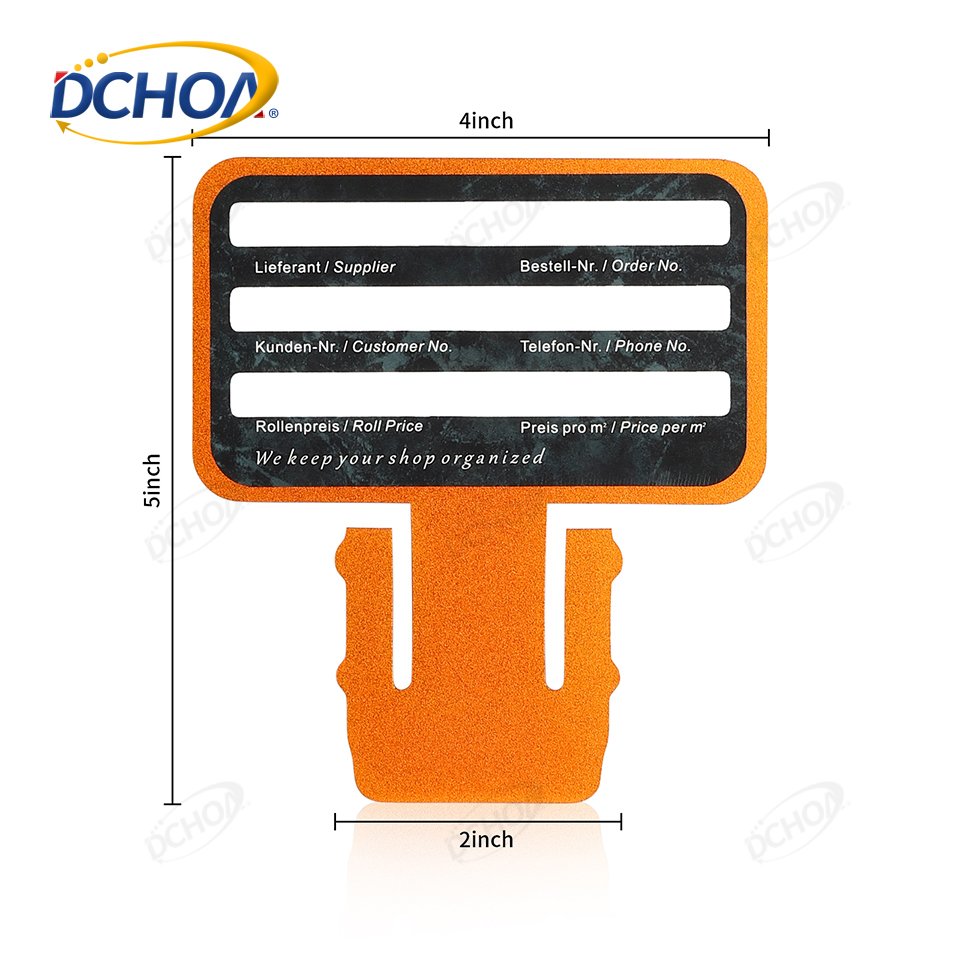 DCHOA Labeling MediaCard Vinyl Film Window Tint For Automotive Film Rolls Organization Applications