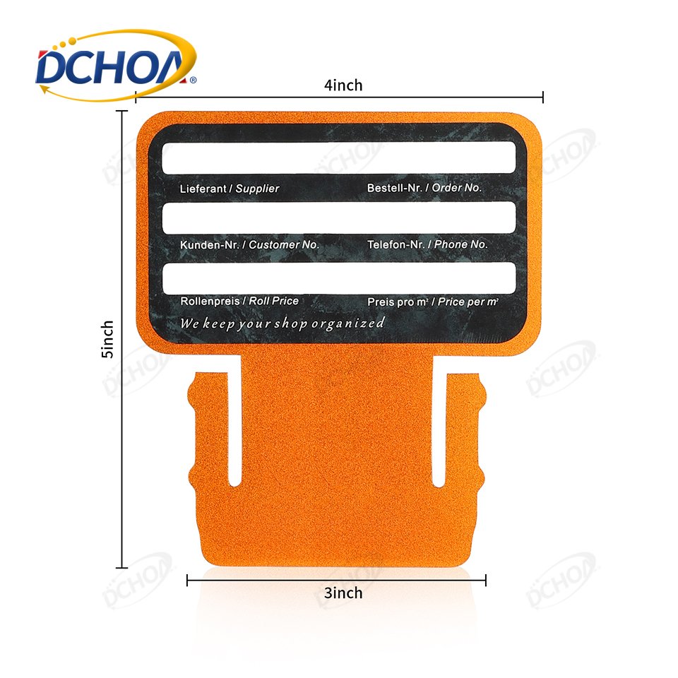 DCHOA Labeling MediaCard Vinyl Film Window Tint For Automotive Film Rolls Organization Applications