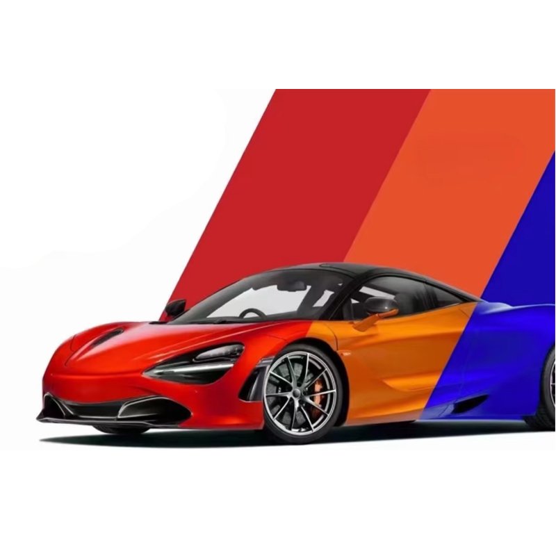 Wrapping Film Lava Orange PET Air Bubble Free car Film Vehicle Body car paint protection film