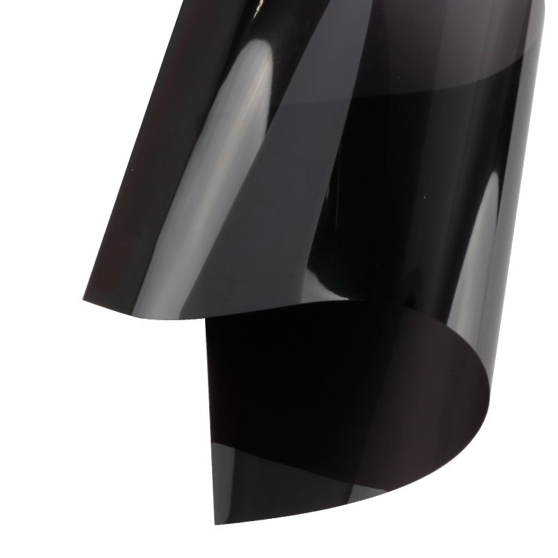 Solar Film Light Carbon Tinted Glass Nano Ceramic Black Protection and Decoration for Car Window Tinting of Car Windows 1 Roll