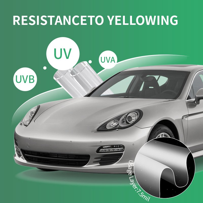 Imported material 5 year warranty 1.52*15m roll TPU ppf Wrapping car Paint protection film PPF car wrapping