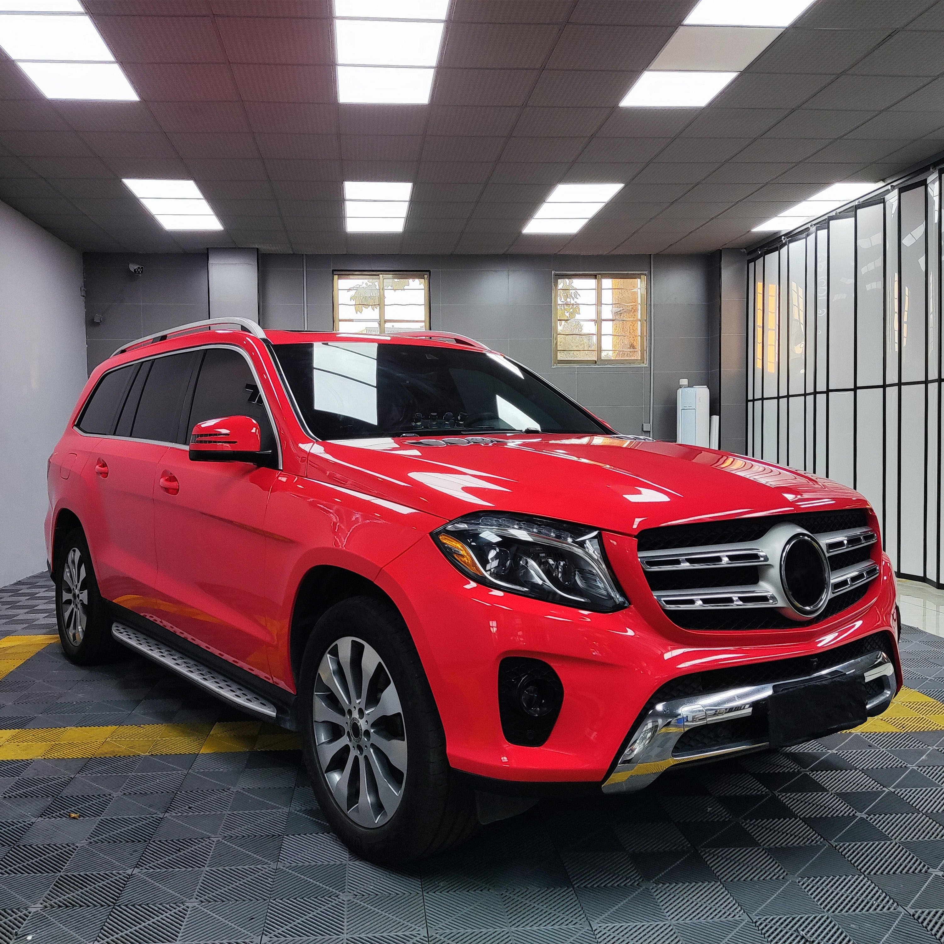 Super Glossy 1.52*17m Red Crystal Vinyl Auto Foil Car Color Changing Vinyl Car Film