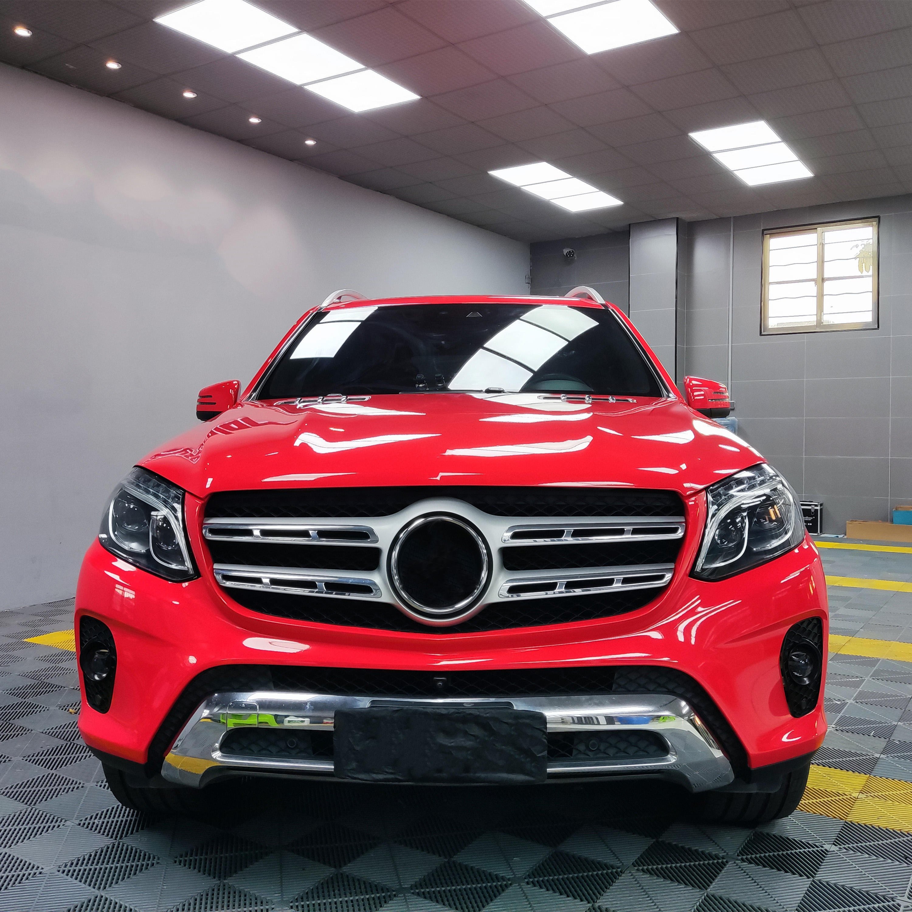 Super Glossy 1.52*17m Red Crystal Vinyl Auto Foil Car Color Changing Vinyl Car Film