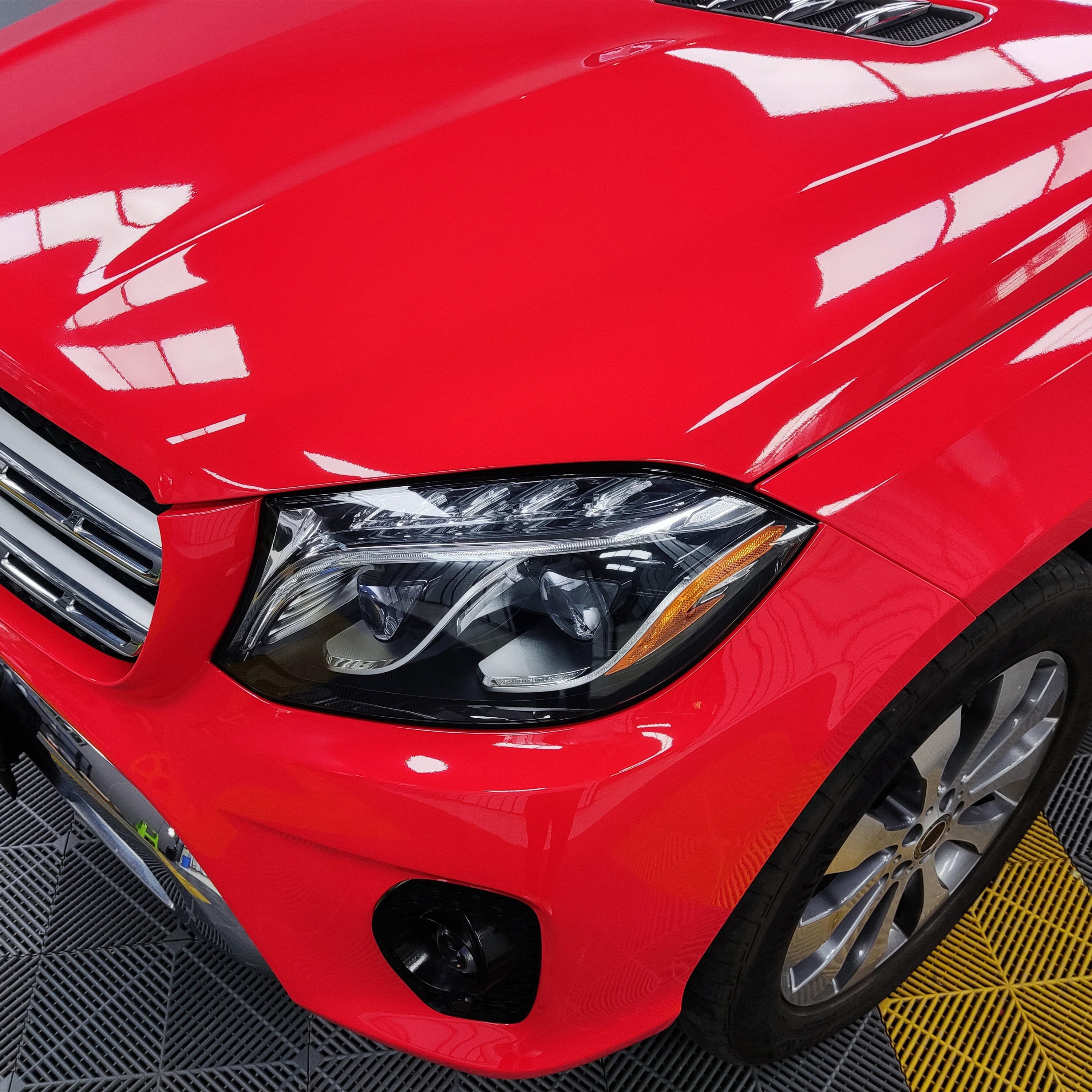 Super Glossy 1.52*17m Red Crystal Vinyl Auto Foil Car Color Changing Vinyl Car Film
