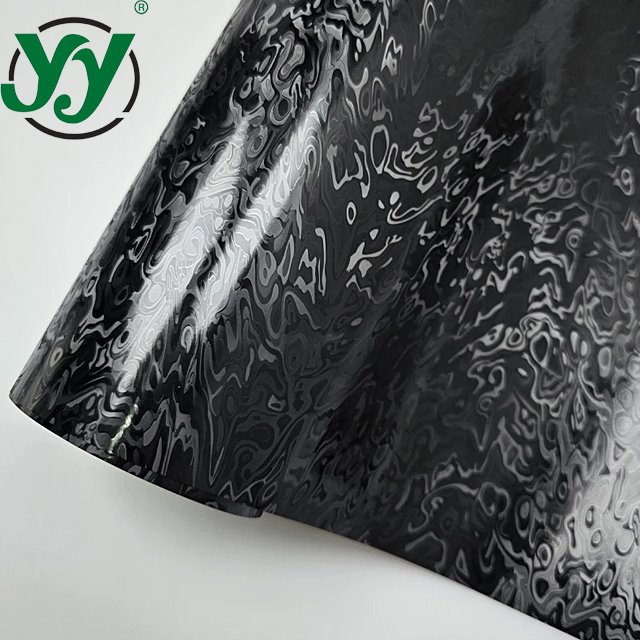 Matte Forge Meta-universe Camo Cosmic Black Bon Film Car Sticker Vinyl Car Carbon Fiber Wrap Adhesive Decal Stickers