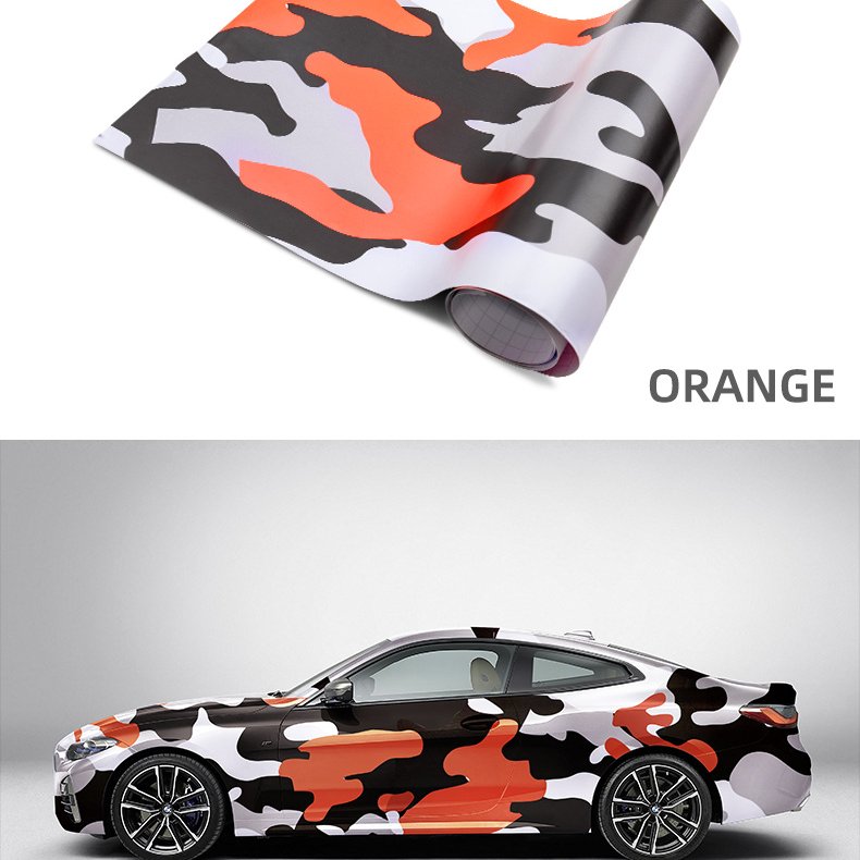 SHANLEY Factory Wholesale Camo Car Film Removable Car Color Changing Vinyl Camo Film Body Wrap Film