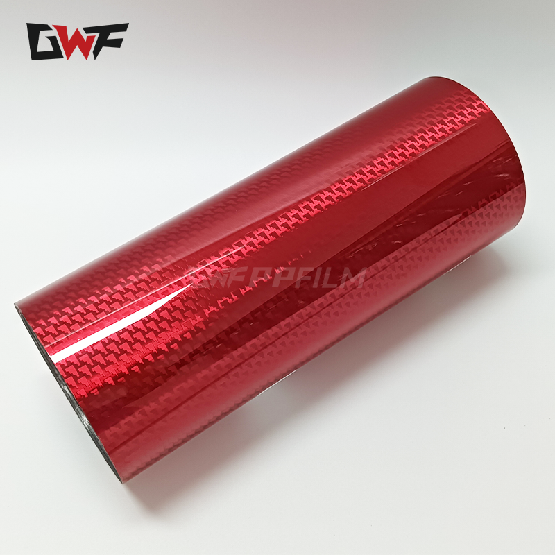 New Design China Car Wrap Supplier Self-healing Forged Carbon Fiber Vinyl Wrap Universe Carbon Fiber Vinyl Film Sticker