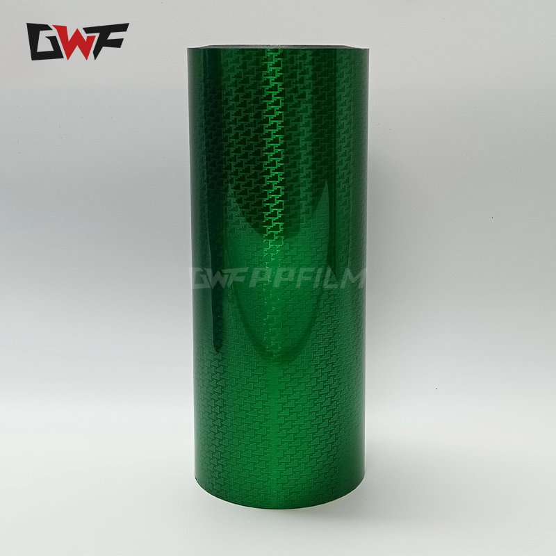 New Design China Car Wrap Supplier Self-healing Forged Carbon Fiber Vinyl Wrap Universe Carbon Fiber Vinyl Film Sticker