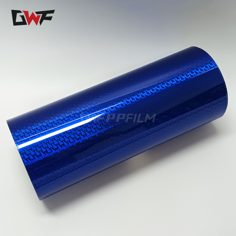 New Design China Car Wrap Supplier Self-healing Forged Carbon Fiber Vinyl Wrap Universe Carbon Fiber Vinyl Film Sticker