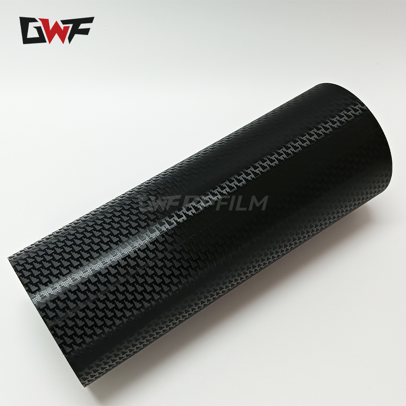 New Design China Car Wrap Supplier Self-healing Forged Carbon Fiber Vinyl Wrap Universe Carbon Fiber Vinyl Film Sticker