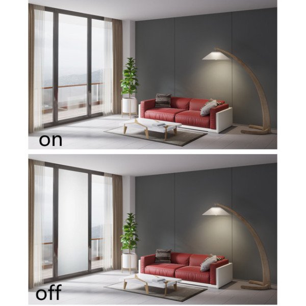 A4 Size Self-adhesive Switchable Ultra Clear PDLC Smart Film for Glass