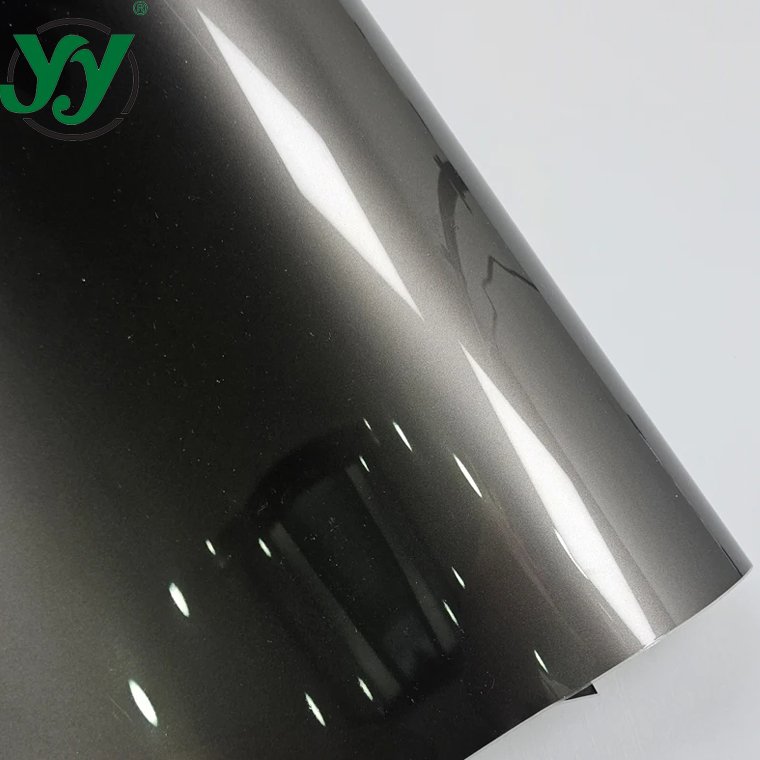 Motorcycle Car Film Covering Wrapping Foil High Glossy Liquid Metal Gunmetal Gray Adhesive Car Wrap Vinyl