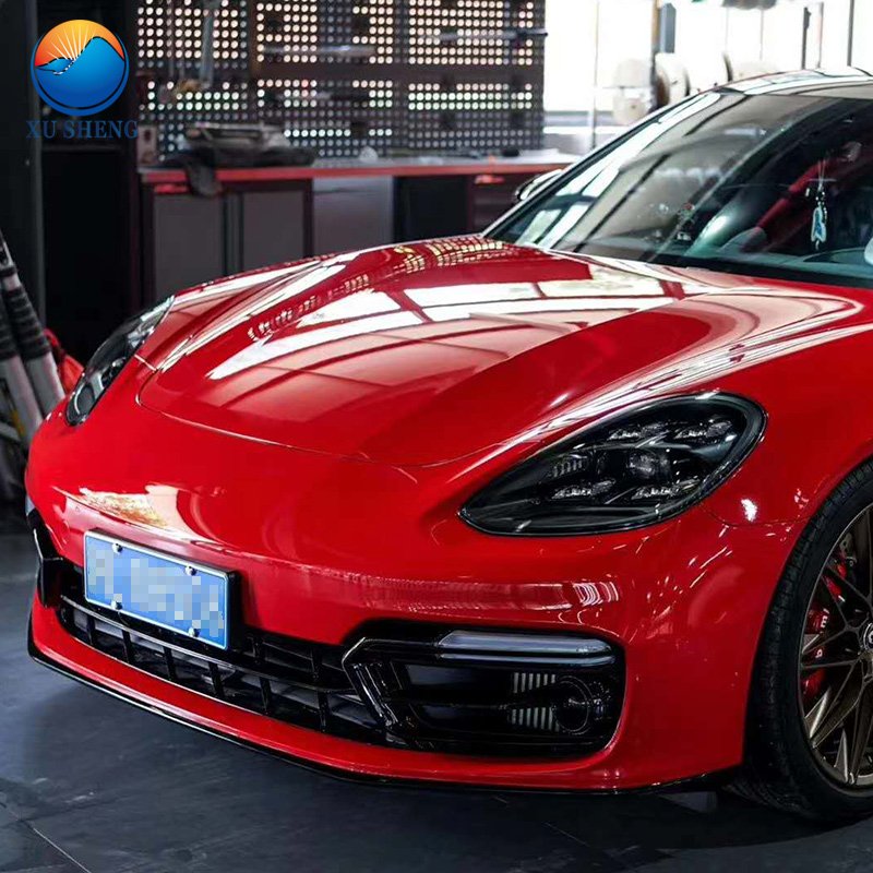 Red High Glossy Self Healing Anti Scratch TPU Car Paint Protection Film self-repair tpu car film