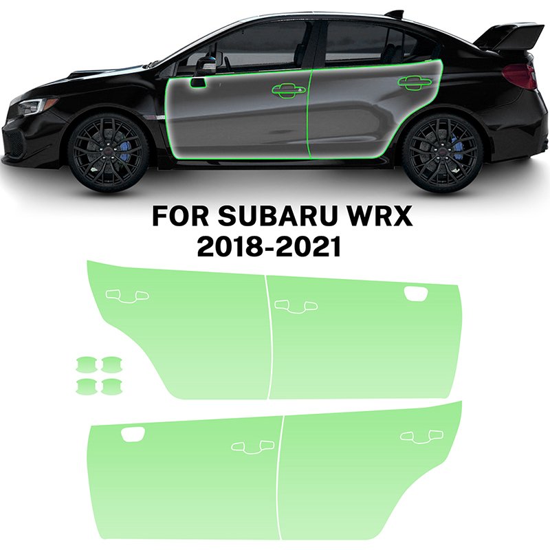 For Subaru WRX 2018 2019 2020 2021each part of the film TPU PPF pre-cut film scratchresistant self-healing transparent film