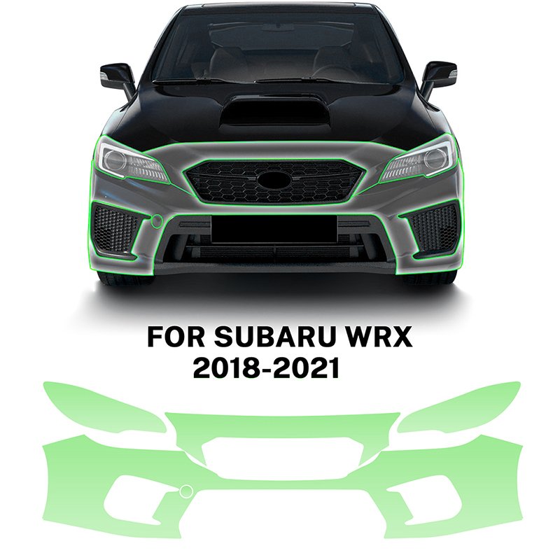 For Subaru WRX 2018 2019 2020 2021each part of the film TPU PPF pre-cut film scratchresistant self-healing transparent film