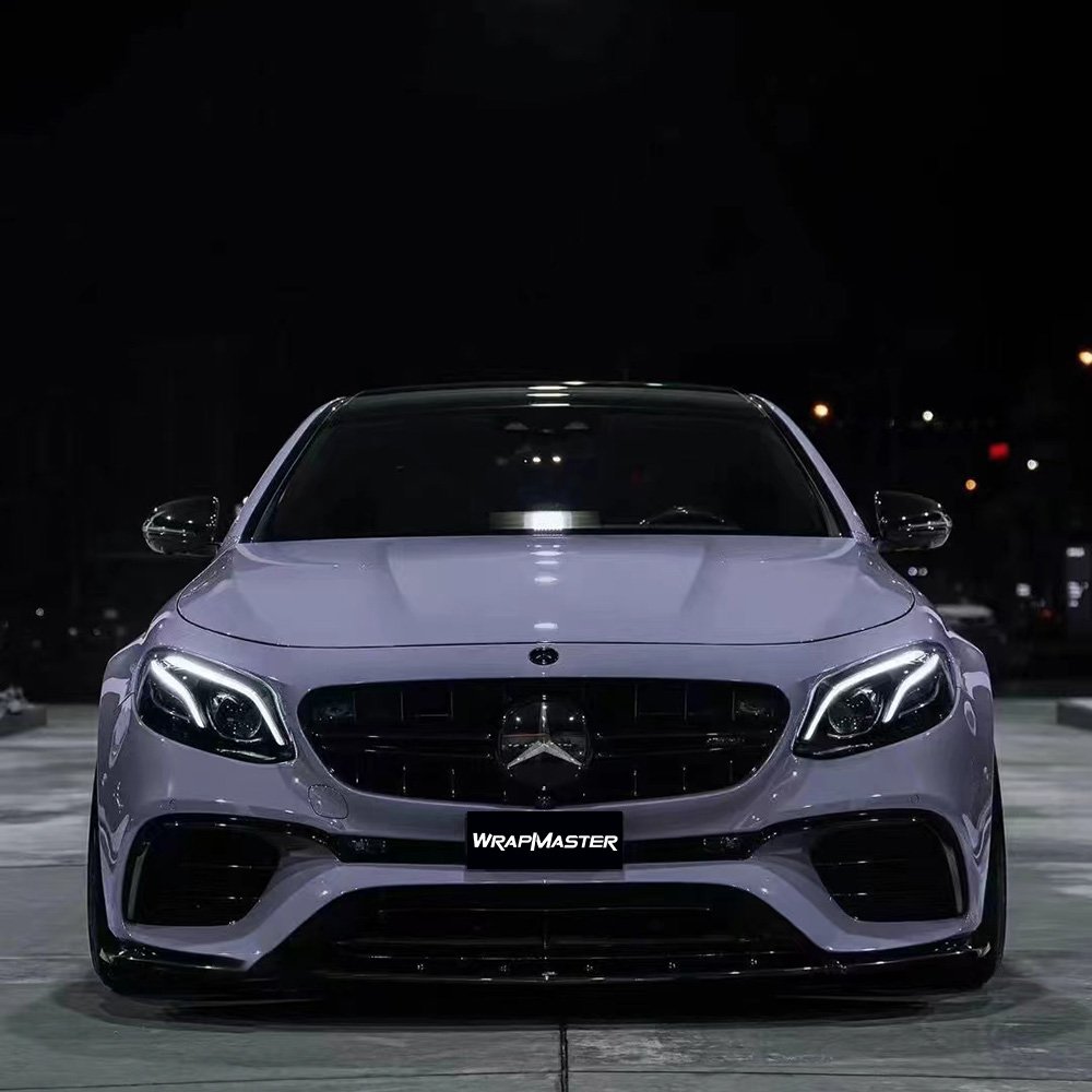 Privacy Protection Car Film Super Gloss PET Backing Victoria's Secret Purple Polymeric Vehicle Wrap Pricing