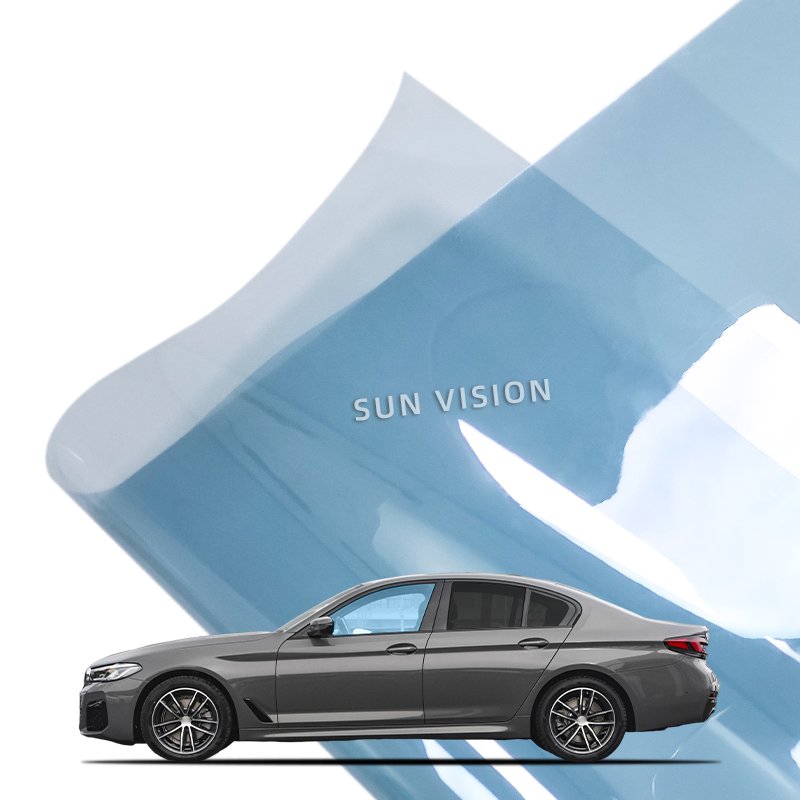 10 years warranty high heat rejection magnetron sputtering solar window film 2ply UV block nano ceram sputtered car window film