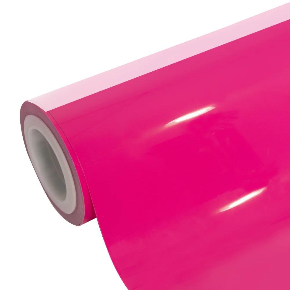 HIGHCOOL BC-107 6.5mil PVC Car Wrap Film Self-Healing Glossy Beets Purple Full Body High Gloss Tint Color Changing Car Films