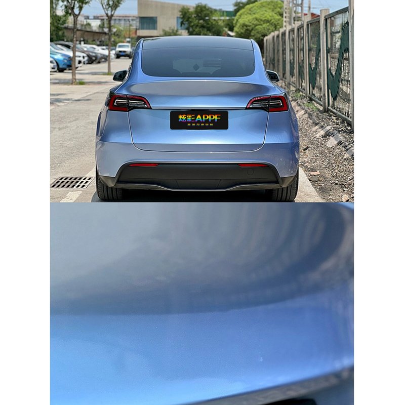 Color Ppf Film Colored Color Change Vinyl Wrap Protection Sticker Super Bright Metallic Green Mist Blue For Car Body