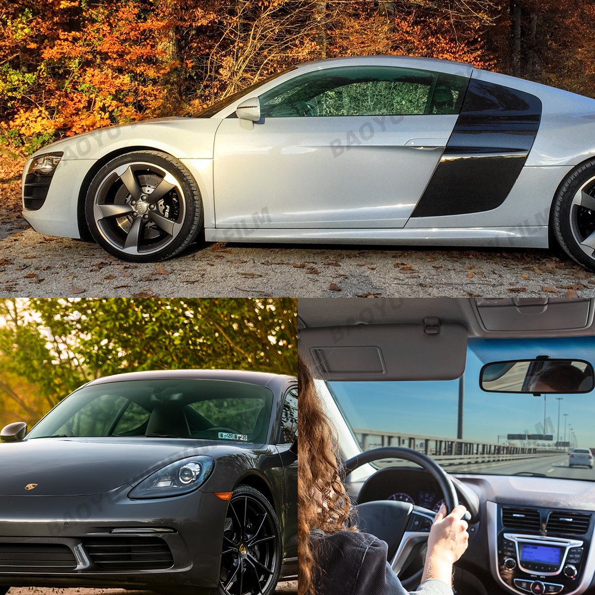 5% ~ 75% VLT Auto Window Tinting Film XC-80 Series Car Films Nano Ceramic PET Fasion Window Tint Tools New Vision Window Film 3H