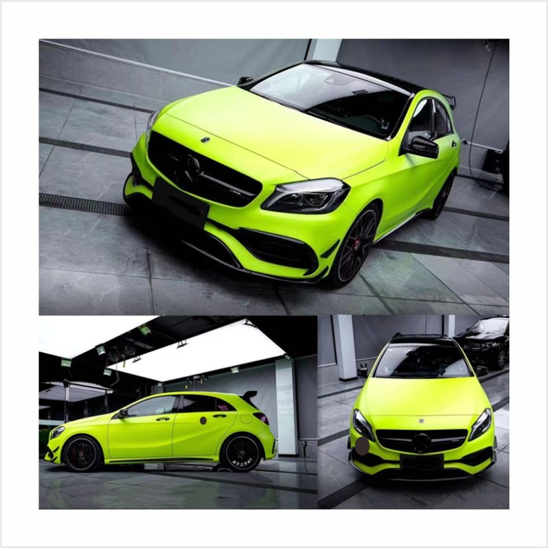 1.52x18M Factory Price Chameleon Matte Gloss Metallic Glitter Rainbow Color Change Auto Decoration Car Wrap Vinyl Film