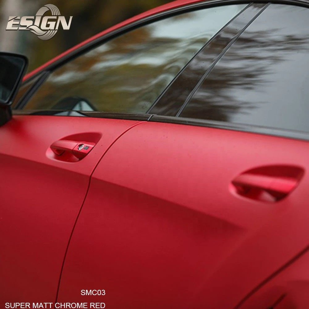 ICE FILM MATT RED Car Wrap Vinyl Roll for Full Car Wraps Long Durable Auto Wrap Vinyl Full Roll 152cmx2000 Waterproof