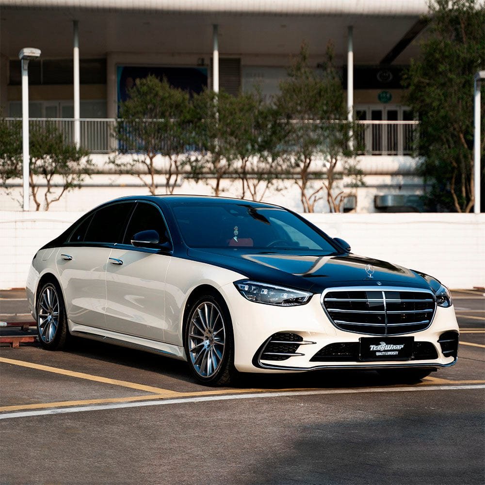 Ivory Cream Color TPU PPF paint protection film car films 1 rolls 1.52*16M thickness 8mil Color Change PPF for car