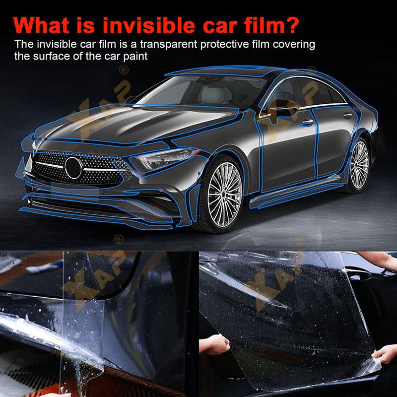 For BMW M3 Sedan CS F80 2014-2019 pre-cut film TPU PPF pre-cut car film anti-scratch self-repairing transparent film