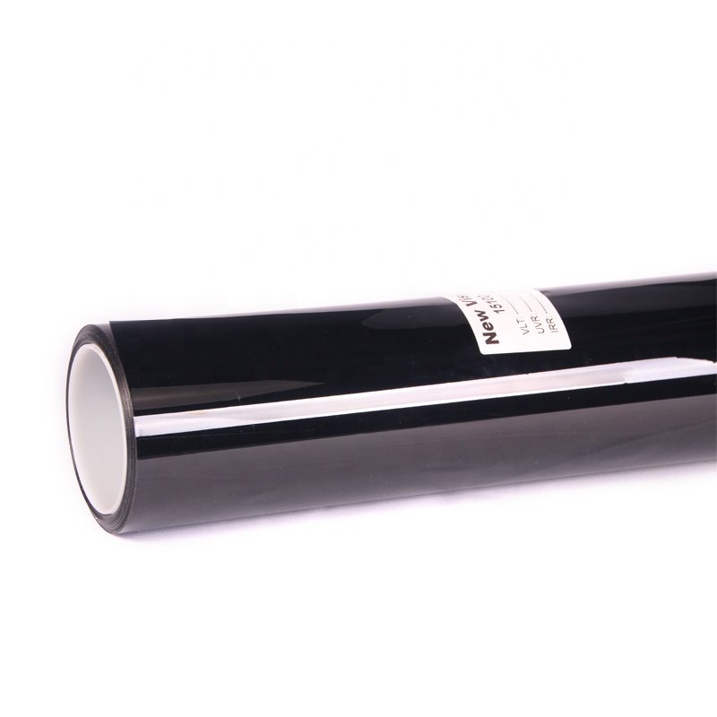 Car Window Tint Film PET Nano Ceramic Black 5 Years ISO 9000 95% 99% Auto Window UV Proof available