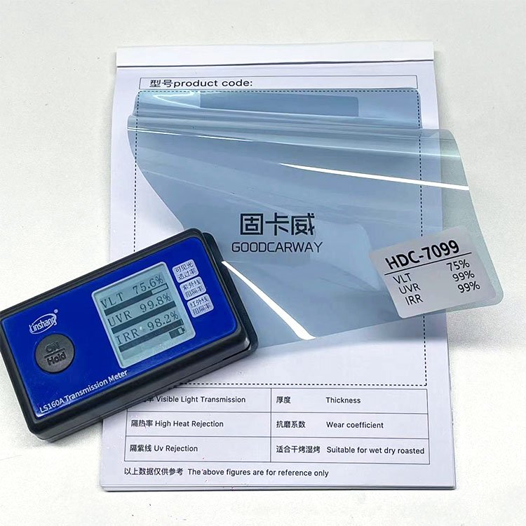 1.52*30M UV Curing Clear Vision Great Heat Rejection Warranty 8years Carbon Crystal Pure Nano-Material