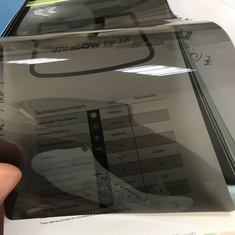 Nano Ceramic Window Tint llumar Film 1.52*30m IR cut 99% car window tint film AIR80%