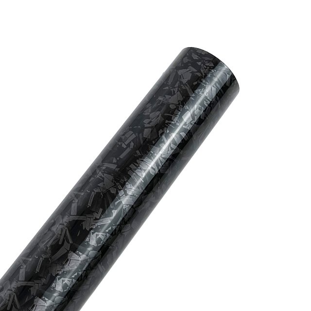 Forged Carbon Fiber Film Super Matte Black Fabric Car Wrap Sticker Vinyl Vehicle Wrap Film