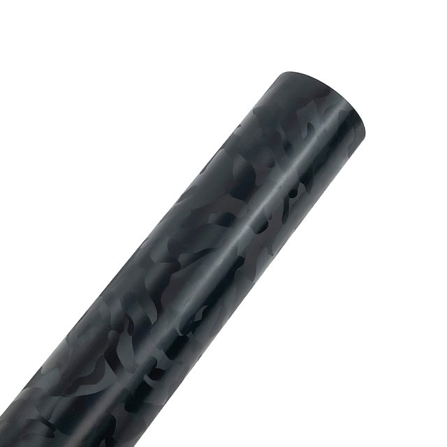 Forged Carbon Fiber Film Super Matte Black Fabric Car Wrap Sticker Vinyl Vehicle Wrap Film