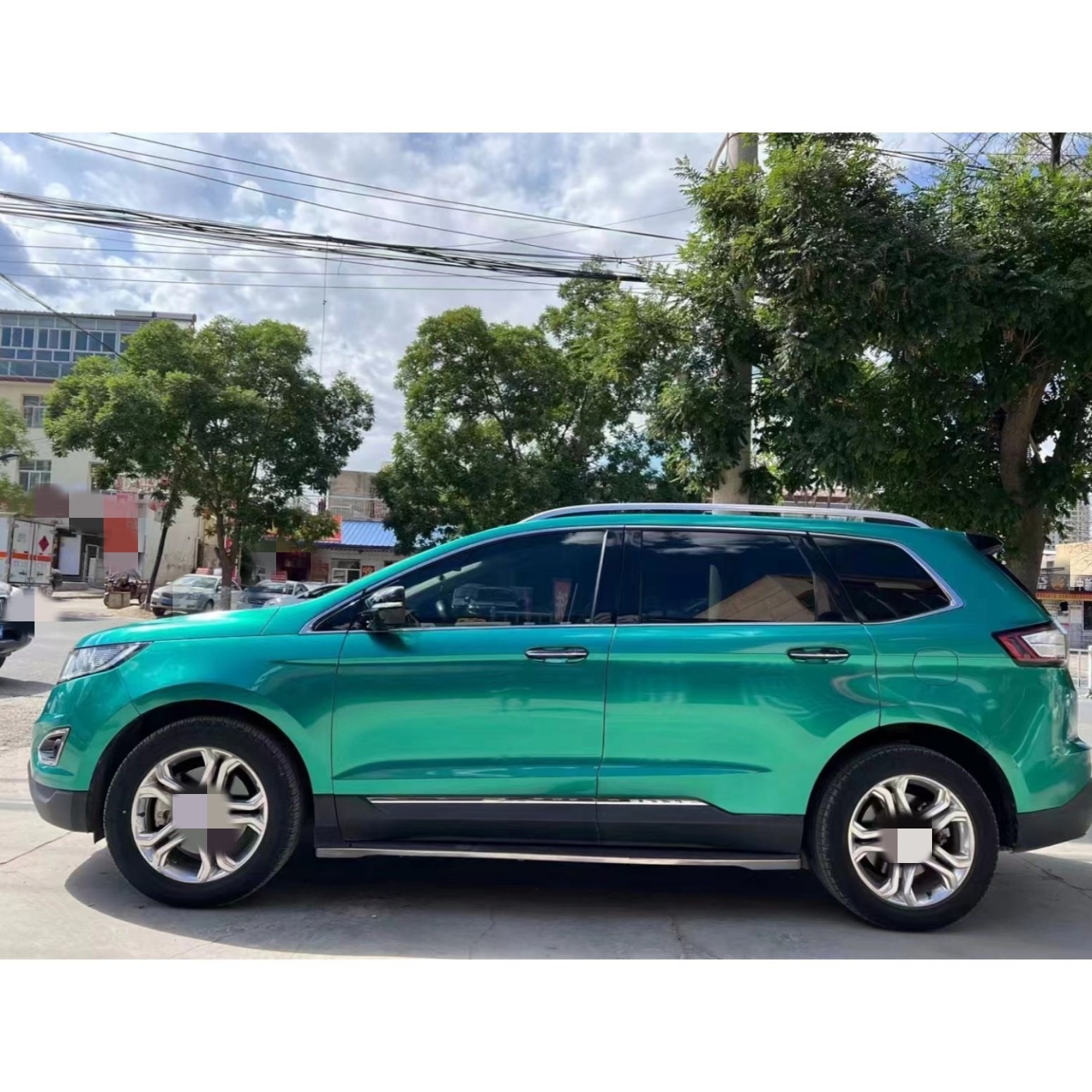 Popular series high-end gemstone green 2024 new car high-quality car film and clothing