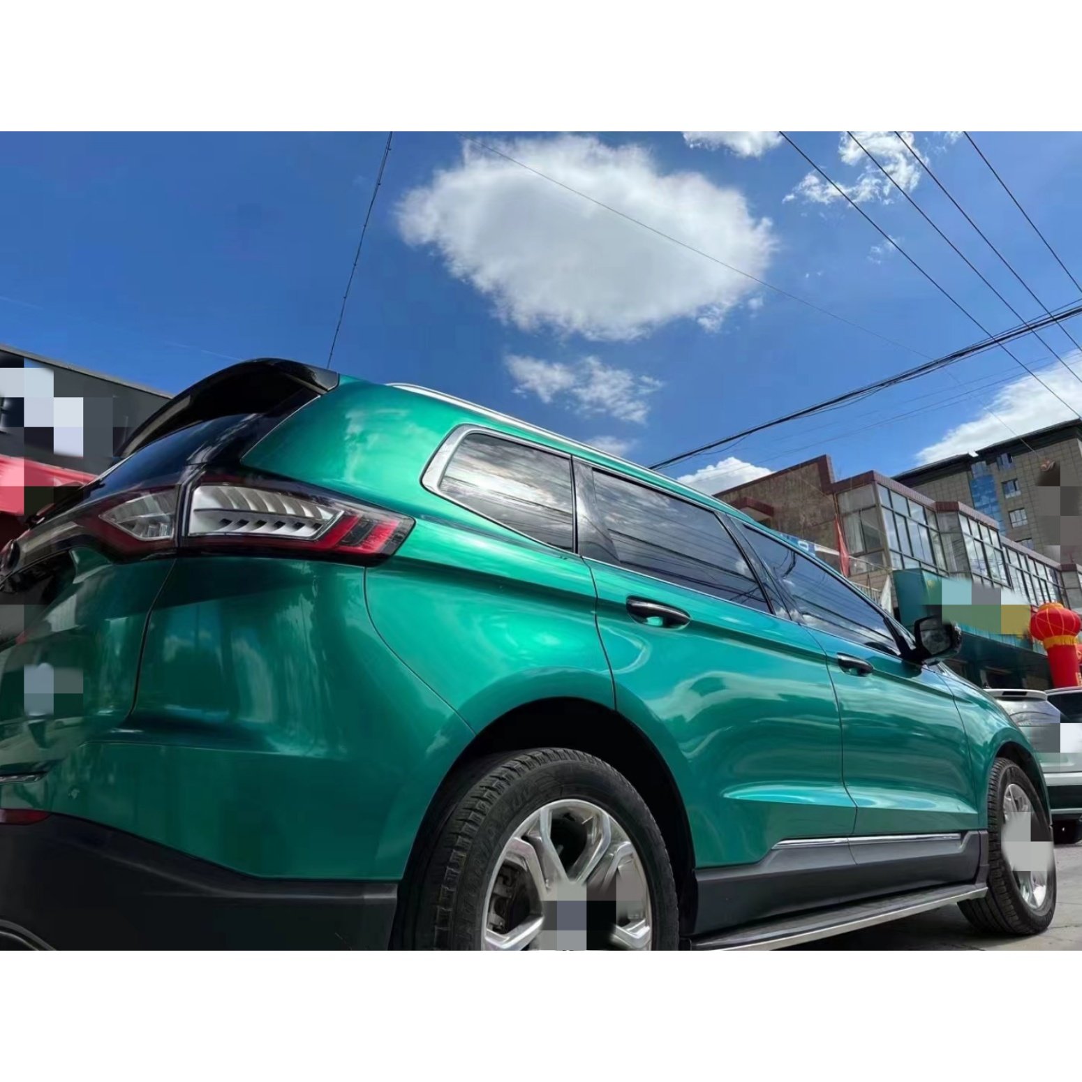 Popular series high-end gemstone green 2024 new car high-quality car film and clothing