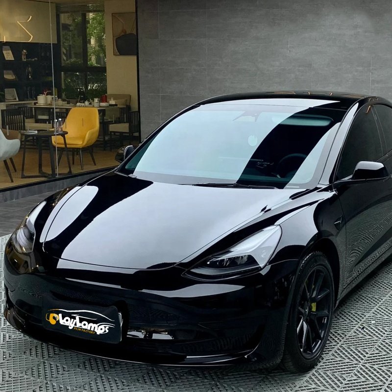 Hot Sale Crystal Piano Black Color Changing Wrapping Film PPF Paint Protection Film Roll Car Wrap