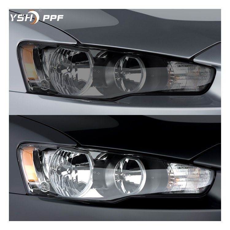 0.75 * 5M Anti Scratch Automobile Headlamp film self healing Tint TPU PPF film HeadLight car films