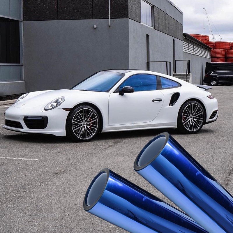 CR-8580 Vlt85% car window tinting film chameleon color make the car look so fancy