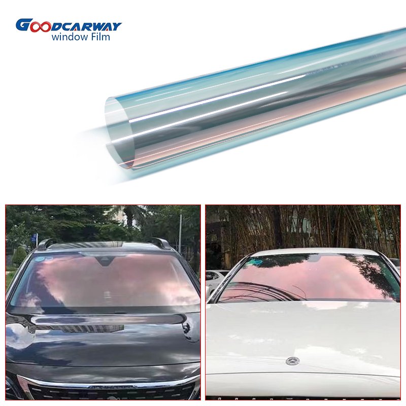 CR-8580 Vlt85% car window tinting film chameleon color make the car look so fancy
