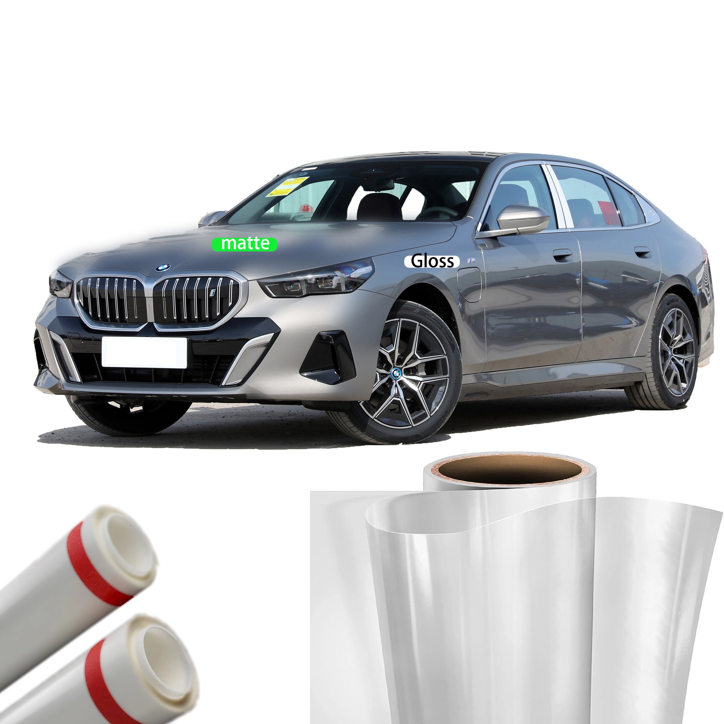 Custom Manufacturer TPU Car Film Ultra Gloss Hydrophobic Penetration Resistant Paint Protection Film Carbon Fiber PPF for Car