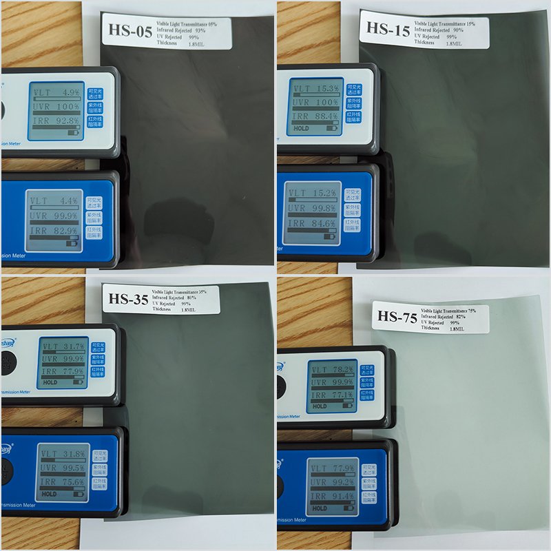 Car Film Batch High-definition HD 75% HS75 2 MIL Insulation Window Film Full Car Glass Solar Film