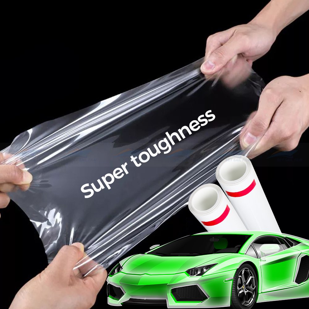 Super Glossy Transparent Tph Tpu Clear Car Paint Protection Car Film
