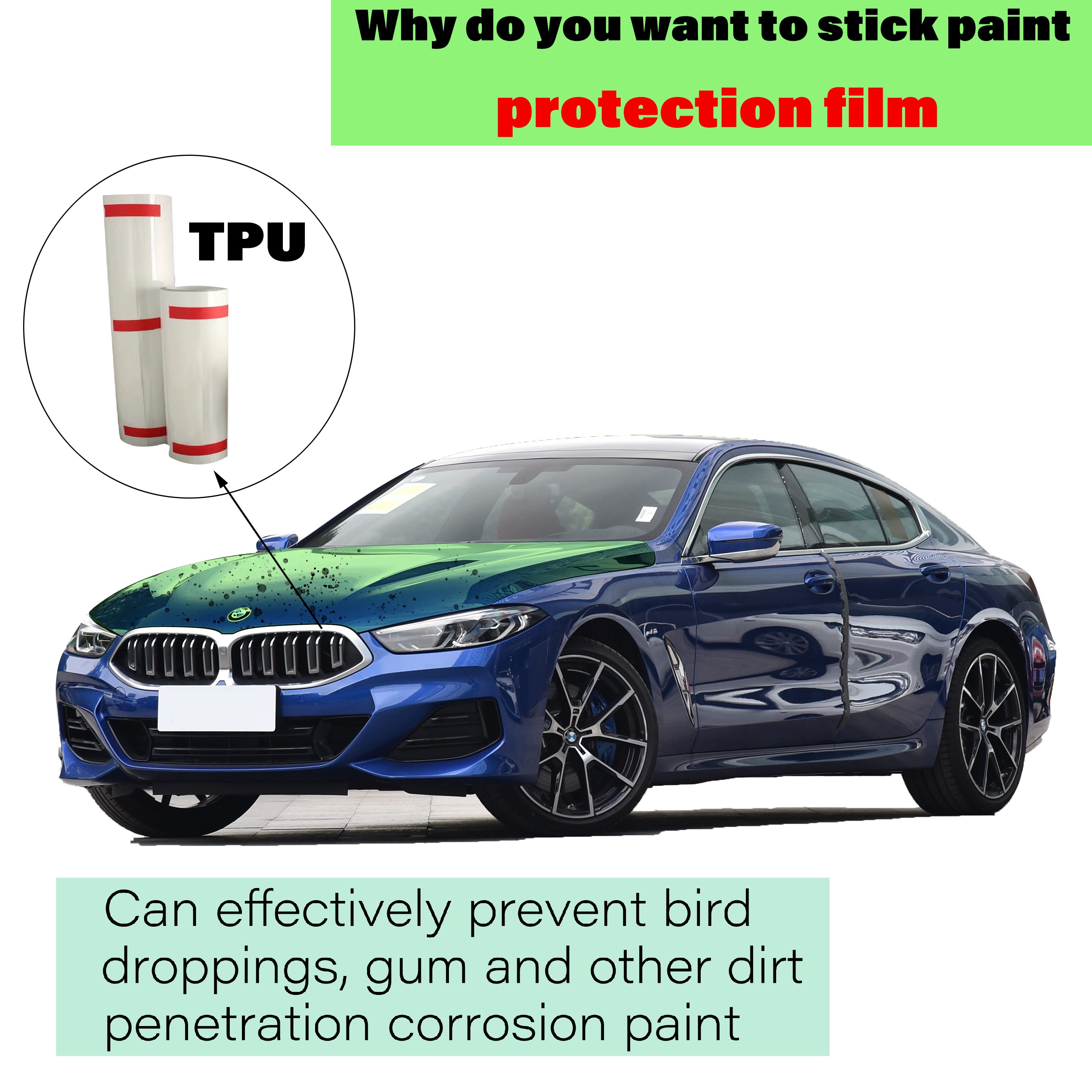 XPEL PPF Film Ultimate Plus Transparent XPEL Lux Plus TPU Paint Protection Film Roll Matte Black Car Protective Film Car Wrap