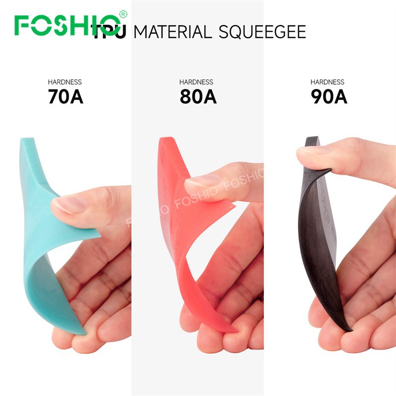 Foshio Custom Sticker Wrapping Vinyl Install Tools PPF Rubber Squeegee