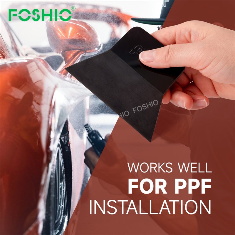 Foshio Custom Sticker Wrapping Vinyl Install Tools PPF Rubber Squeegee