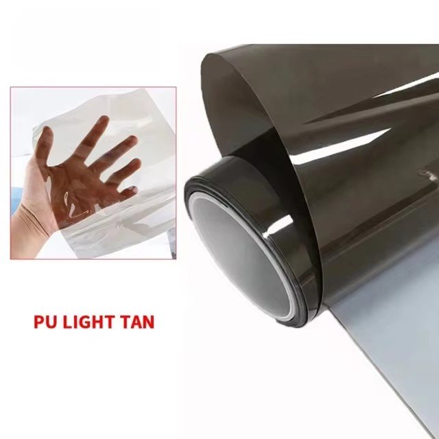 High Quality 30cm*10m Glossy PET Protective Film Package Low Price Car Light Color Window Film for Headlights and Taillights