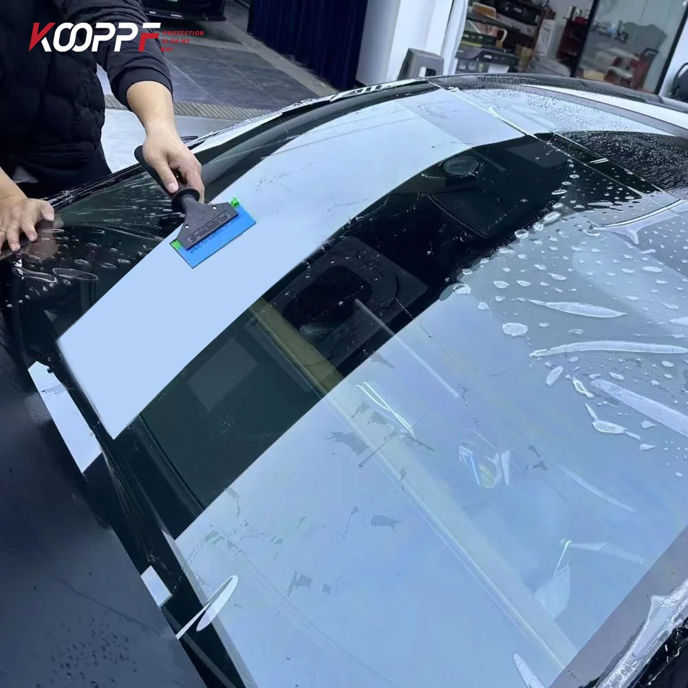 Clear Bra Film for Car Protection - 6.0mil Thick TPU, UV and Scratch Protection Windshields Films Window Tpu Film Tpu Ppf 100%
