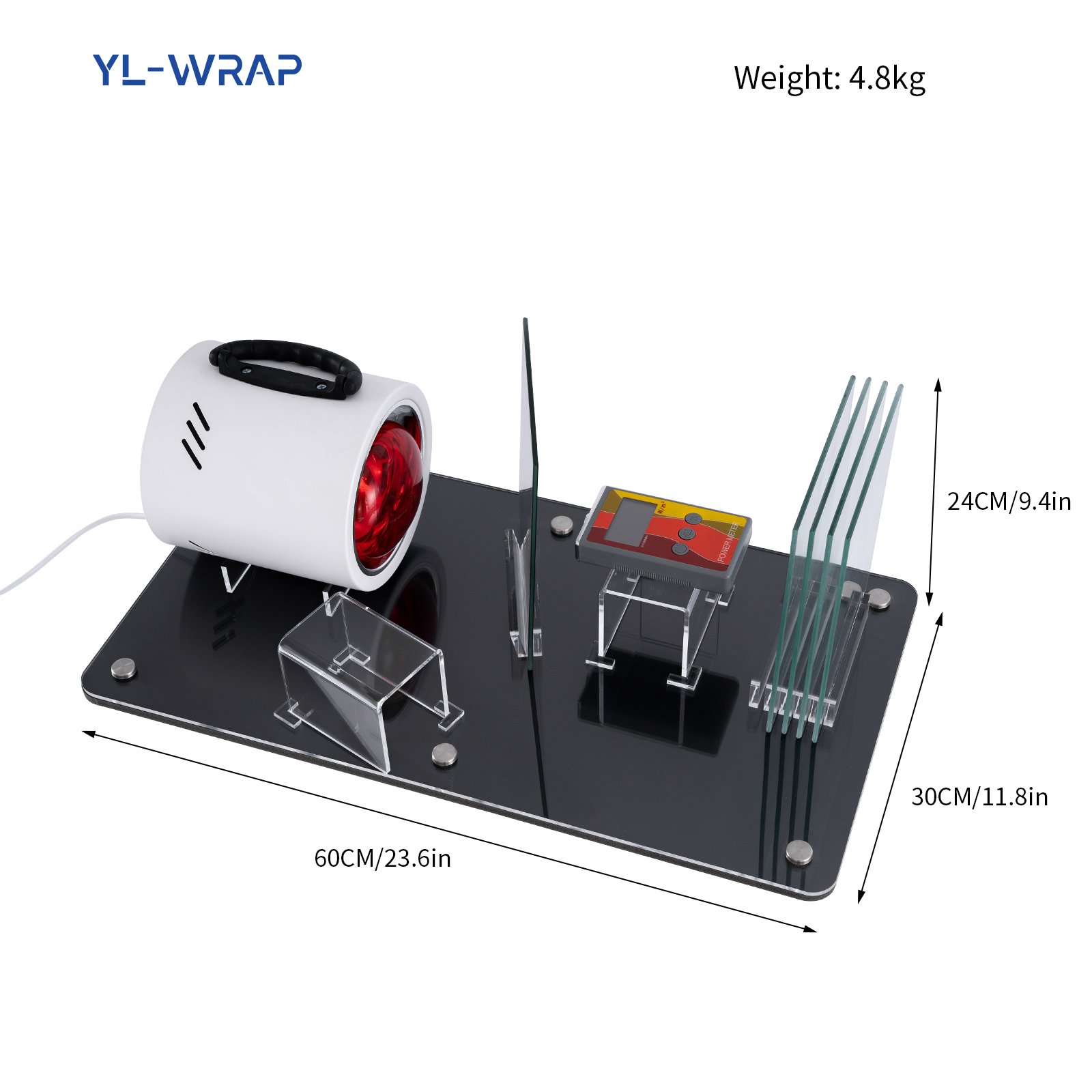 Wholesale Customized LOGO window film tester machine car solar film testing machine for car film demonstrate