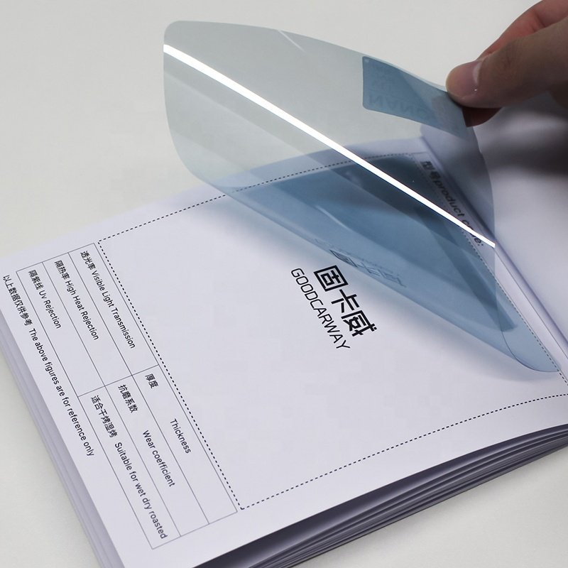 Clear Blue Car Windshield Film 99%UVR Nano Ceramic Window Tint Film Solar Carbon Car Window Film