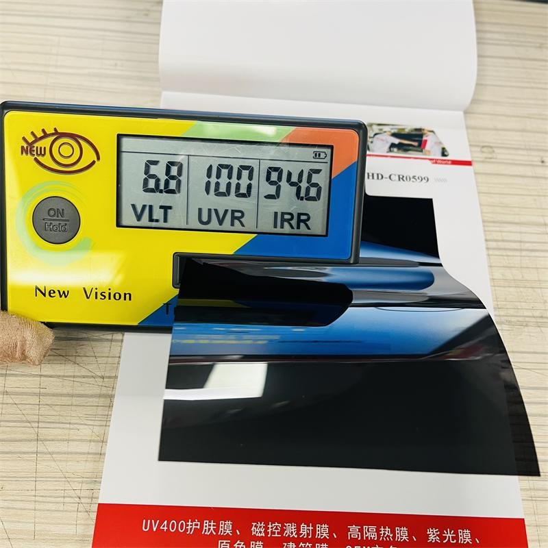 1.52*30m Front Window Film CR05 Dark Black IRR 97% Nano Ceramic Car Film Solar Window Tint For Car Front Windshield Tint